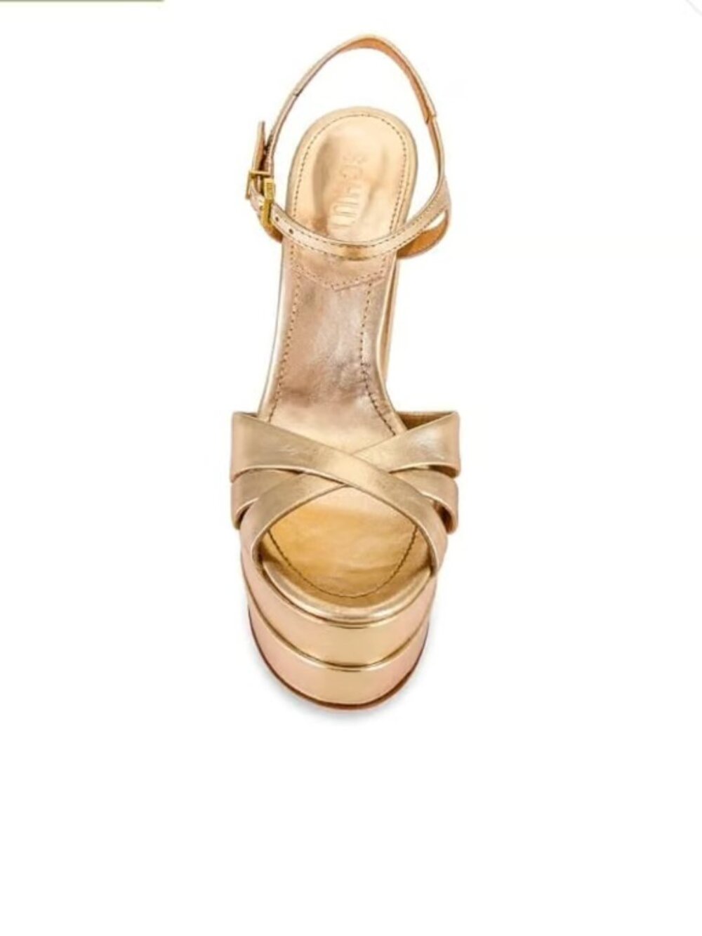 SHUTZ - Keefa High Platform in Gold - Picture 3 of 5